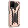 Mobigear Armor Stand Vivo Y21s Hülle Hardcase Backcover Stoßfest mit Ständer - Roségold