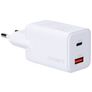 Cygnett Powerplus Dual USB / USB-C Power Delivery 45W - Weiß