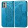 Mobigear Butterfly Nokia G42 Hülle Klapphülle Geldbörse - Blau