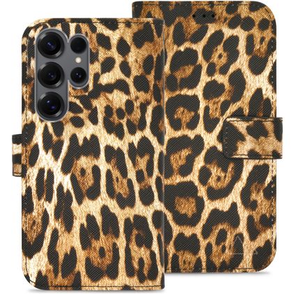 My Style Flex Wallet Samsung Galaxy S25 Ultra Hülle Klapphülle Geldbörse - Wild Leopard