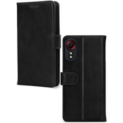 Mobilize Premium Gelly Wallet Samsung Galaxy Xcover 5 Hülle Klapphülle Geldbörse - Schwarz