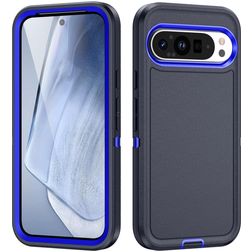 Mobigear Rugged Google Pixel 9 Pro Hülle Hardcase Backcover Stoßfest - Blau