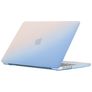 Mobigear Rainbow Matte MacBook Pro 14 Zoll (2021-2026) Hardcase Hülle MacBook Case - Blau - Model A2442 / A2779 / A2918 / A2992 / A3401 / A3112 / A3434 / A3427 / A3426