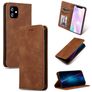Mobigear Retro Slim iPhone 11 Hülle Klapphülle - Braun