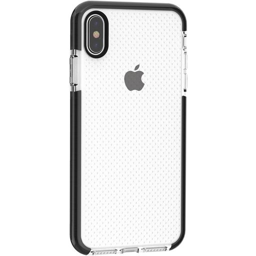 Mobigear Full Bumper iPhone XS Max Hülle Hardcase Backcover Stoßfest - Schwarz