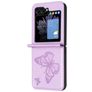 Mobigear Butterfly Samsung Galaxy Z Flip 6 Hülle Backcover - Lila