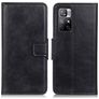 Mobigear Classy Xiaomi Redmi Note 11 5G Hülle Klapphülle Geldbörse - Schwarz