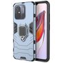 Mobigear Armor Ring Xiaomi Redmi 12C Hülle Hardcase Backcover Stoßfest mit Ringhalter - Marineblau