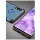 Mobigear Armor Ring Huawei Nova 3 Hülle Hardcase Backcover Stoßfest mit Ringhalter - Blau
