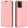 Mobigear Retro Slim Motorola Moto E13 Hülle Klapphülle Geldbörse - Pink