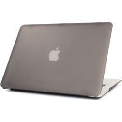 Mobigear Matte MacBook Air 13 Zoll (2010-2019) Hardshell Hülle Laptop Cover MacBook Case - Grau - Modell A1369 / A1466