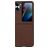 Mobigear Excellent OPPO Find N2 Flip Hülle Hardcase Backcover - Braun