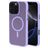 Mobiparts Hardcover iPhone 16 Pro Max MagSafe Hardcase Backcover - Satin Lila