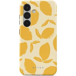 Burga Tough Samsung Galaxy S25 Hülle Hardcase Backcover Stoßfest - Lemon Tart