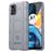 Mobigear Rugged Shield Motorola Moto G22 Hülle Flexibles TPU Backcover Stoßfest - Grau