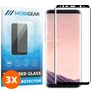 Mobigear Premium Samsung Galaxy S8 Plus Panzerglas Gehärtetes Glas Displayschutz - Hüllenfreundlich - Schwarz (3er Pack)