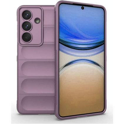 Mobigear Bumpy Samsung Galaxy S26 Plus Hülle Flexibles TPU Backcover - Lila