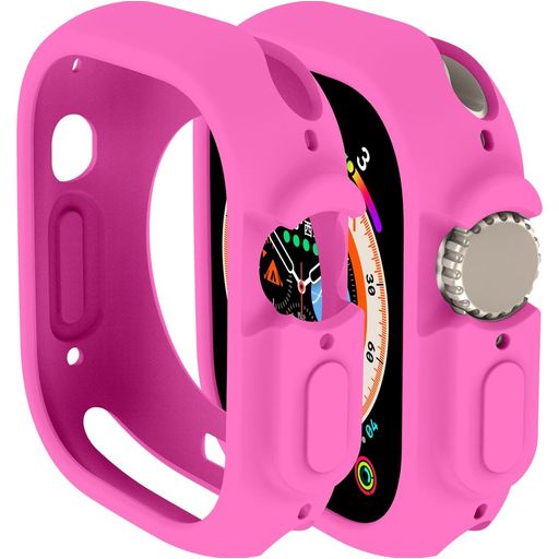 Mobigear Colors Apple Watch Ultra - 49 mm Hardcase Hülle - Magenta