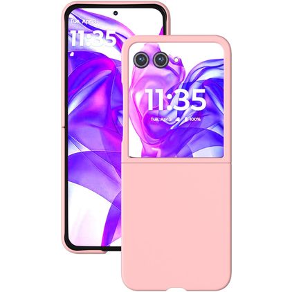 Mobigear Colors Motorola Razr 50 Ultra Hardcase Backcover - Pink