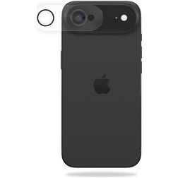 Mobilize iPhone Air Panzerglas Gehärtetes Glas Kamera Schutz - Hüllenfreundlich - Schwarz
