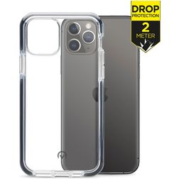Mobilize Shatterproof iPhone 11 Pro Max Hülle Hardcase Backcover Stoßfest - Transparent / Schwarz