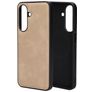 Mobiparts Classic Samsung Galaxy A27 MagSafe Hülle TPU,Kunstleder Backcover - Moonstone Beige