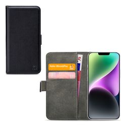Mobilize Classic Gelly Wallet iPhone 14 Plus Hülle Klapphülle Geldbörse - Schwarz