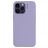 Nudient Base iPhone 14 Pro Max Silikon Hülle Backcover - Soft Purple