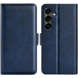 Mobigear Slim Magnet Samsung Galaxy S25 FE Hülle Klapphülle Geldbörse - Dunkelblau