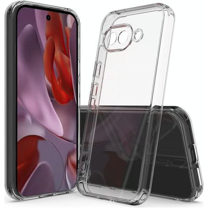 Mobigear Crystal Durchsichtig Google Pixel 9a Hülle Hardcase Backcover - Transparent
