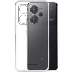 Mobilize Gelly Durchsichtig Xiaomi Redmi Note 13 Pro Plus Hülle Flexibles TPU Backcover - Transparent