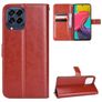 Mobigear Wallet Samsung Galaxy M33 Hülle Klapphülle Geldbörse - Braun