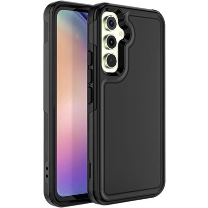 Mobigear Traveller Samsung Galaxy A54 Hülle Hardcase Backcover - Schwarz
