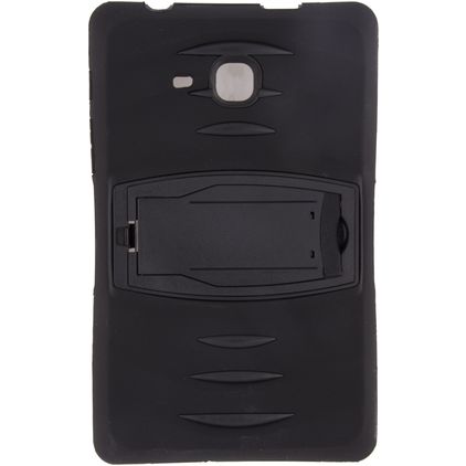 Xccess Survivor Essential Samsung Galaxy Tab A 7.0 (2016) Hülle Kunststoff,Silikon Backcover + Ständer - Schwarz