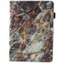 Mobigear Marble iPad 6 (2018) Hülle Klapphülle - Braun