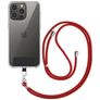 Mobigear Lanyard Universal-Handykette einstellbar - Rot