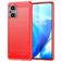 Mobigear Brushed Slim OPPO Reno 7 Lite Hülle Flexibles TPU Backcover - Rot