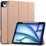 Mobigear Tri-Fold iPad Air 13 Zoll (2025) Hülle Klapphülle + Stifthalter - Roségold