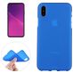 Mobigear Colors iPhone XS Max Hülle Flexibles TPU Backcover - Blau