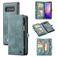 Caseme 008 Samsung Galaxy S10 Plus Hülle Abnehmbare 2in1 Klapphülle Geldbörse - Blau