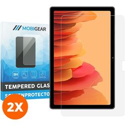 Mobigear Samsung Galaxy Tab A7 (2020) Panzerglas Gehärtetes Glas Displayschutz - Hüllenfreundlich (2er Pack)