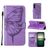 Mobigear Butterfly Sony Xperia 1 IV Klapphülle Portemonnaie - Lila