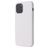 Mobigear Rubber Touch iPhone 12 Silikon Hülle Backcover - Weiß
