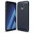 Mobigear Brushed Slim Samsung Galaxy A8 (2018) Hülle Flexibles TPU Backcover - Marineblau