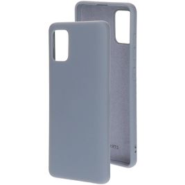 Mobiparts Samsung Galaxy A51 Silikon Hülle Backcover - Royal Grey