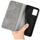 Mobigear Retro Slim OPPO Reno 7 4G Hülle Klapphülle Geldbörse - Grau