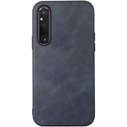 Mobigear Excellent Sony Xperia 1 V Hülle Hardcase Backcover - Blau