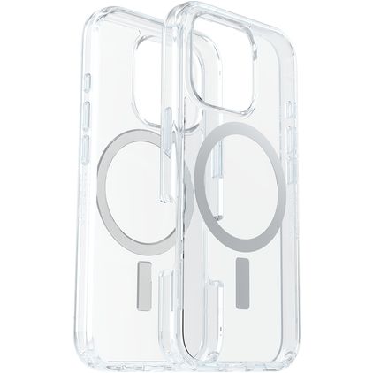 OtterBox Symmetry Plus Transparent iPhone 16 Pro MagSafe Hardcase Backcover Shockproof - Transparent