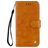 Mobigear Wallet Samsung Galaxy A40 Hülle Klapphülle Geldbörse - Cognac