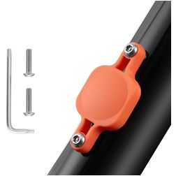 Mobigear Bicycle Apple AirTag Hardcase Hülle - Orange